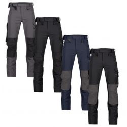 IMPAX Pantalon De Travail Stretch Pg Gris Anthracite / Noir