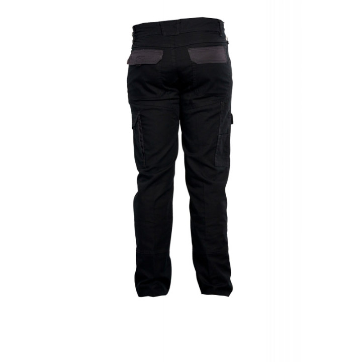 TYPHON + Pantalon de travail multipoches avec &eacute;lasthanne