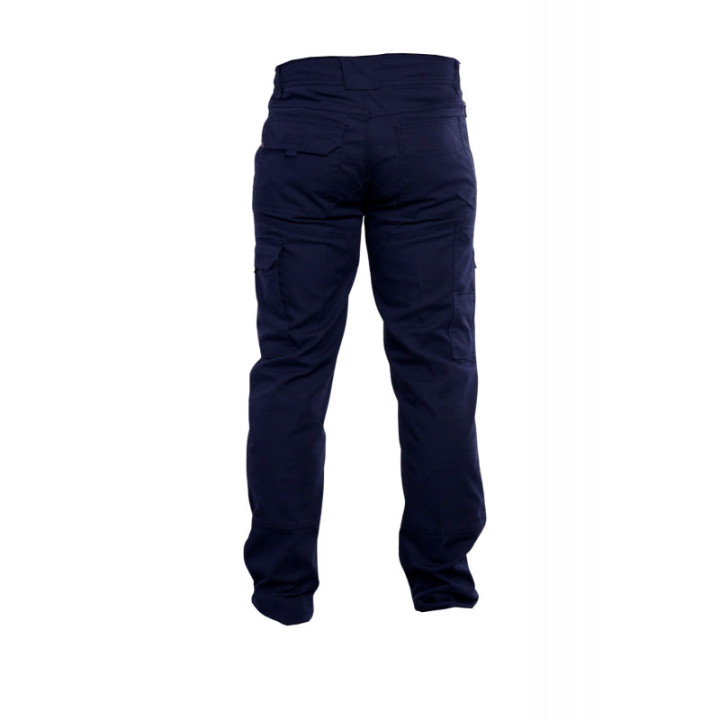 TYPHON + Pantalon de travail multipoches avec &eacute;lasthanne