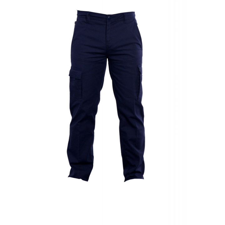 TYPHON + Pantalon de travail multipoches avec &eacute;lasthanne