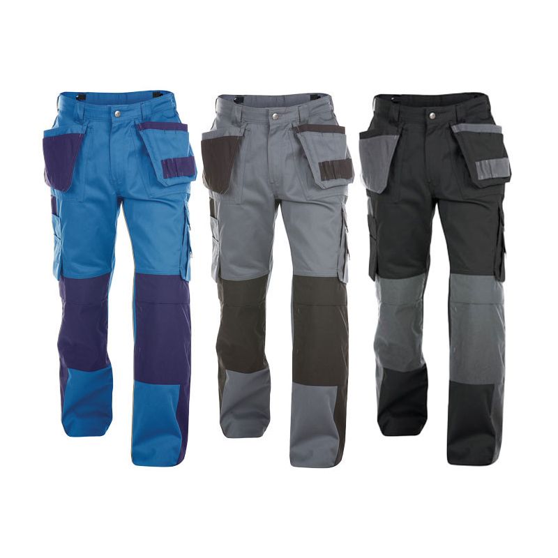 Pantalon de Travail Fortec Gris Noir