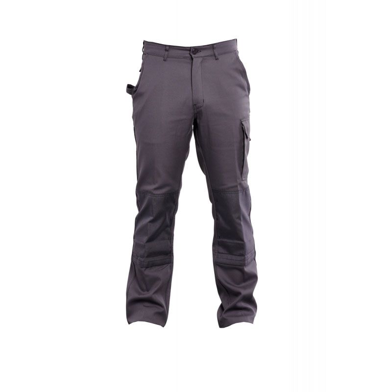 Pantalon De Travail Noir Avec Poches Genoux Typhon