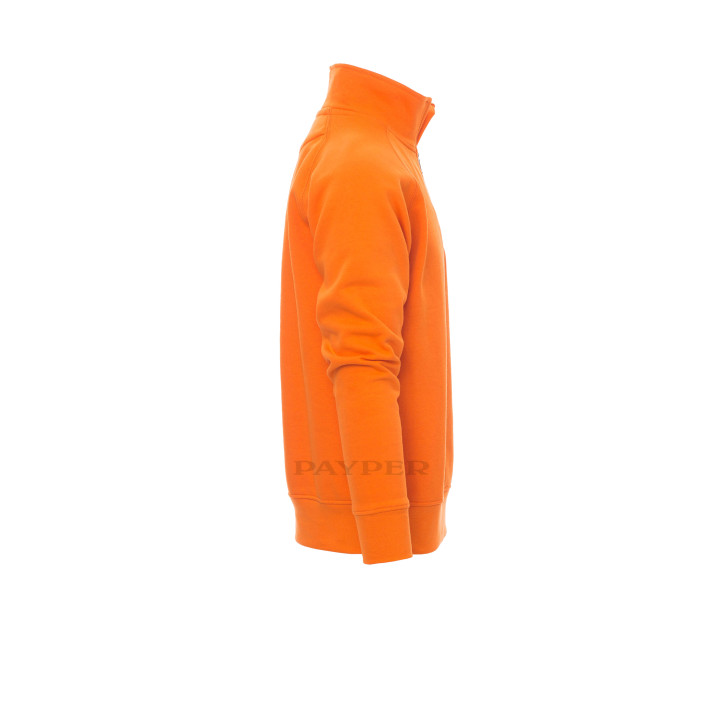 Miami+lady Sweat-shirt Femme &agrave; Demi-zip Assorti