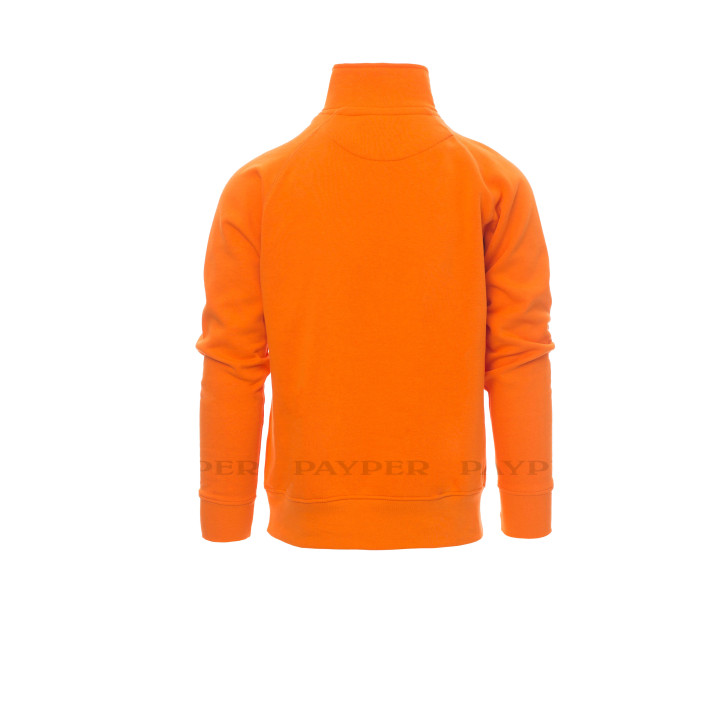 Miami+lady Sweat-shirt Femme &agrave; Demi-zip Assorti