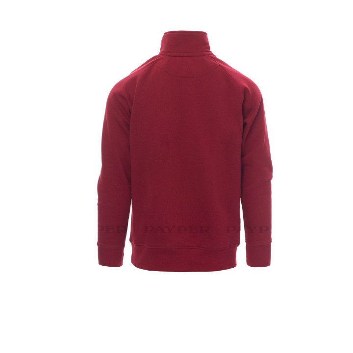 Miami+lady Sweat-shirt Femme &agrave; Demi-zip Assorti