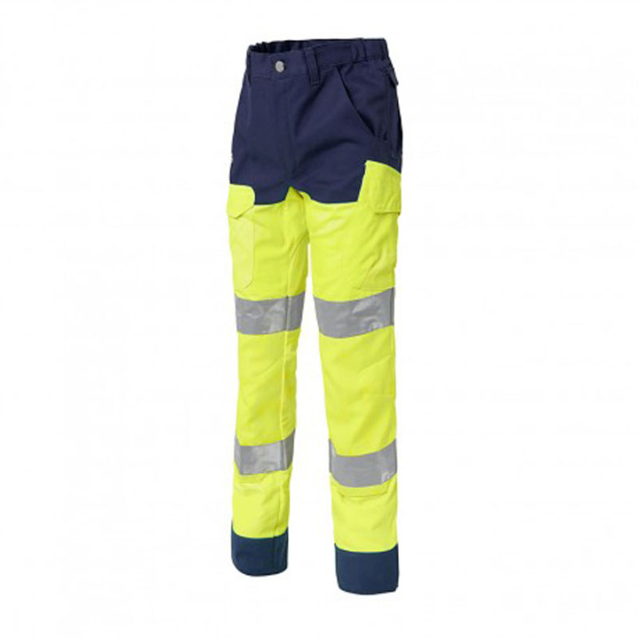 Luklight Pantalon Taille Semi-&eacute;lastiqu&eacute;e Confort