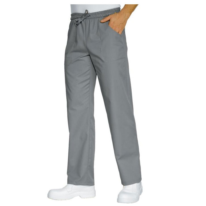 ARNAUD Pantalon m&eacute;dical l&eacute;ger mixte &agrave; taille &eacute;lastique super dry