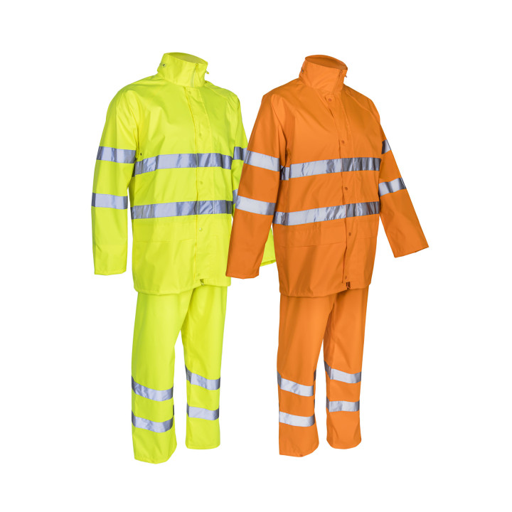 Kawa Ensemble De Pluie Haute Visibilit&eacute;