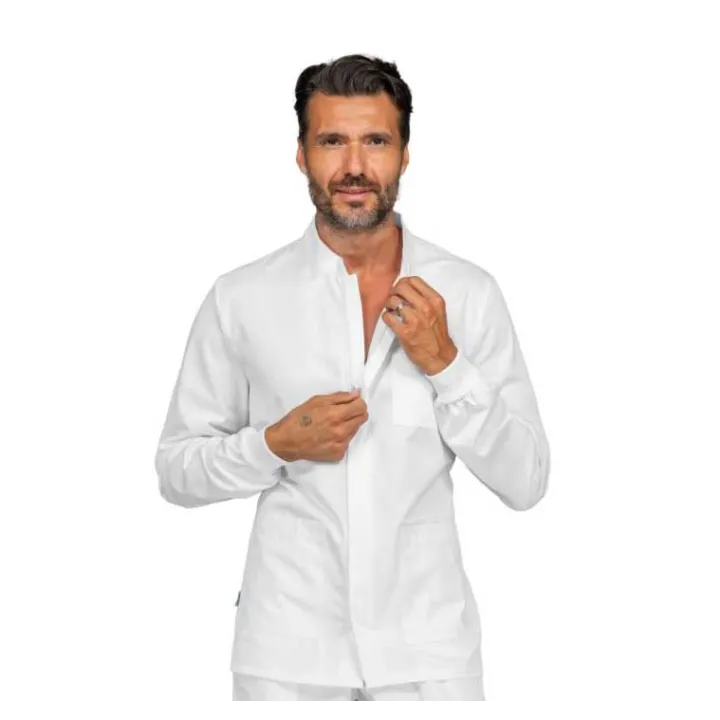 Corfu Tunique De Travail Homme Manches Longues Tricots