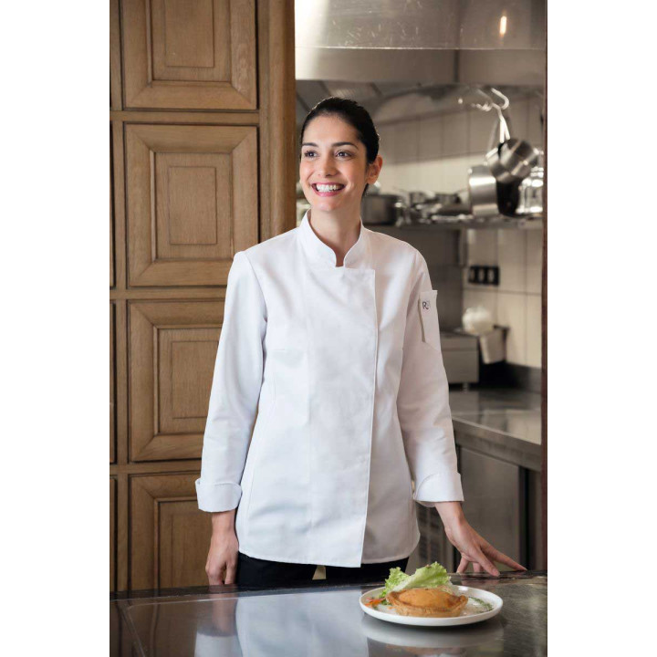 Unera Ml Veste De Cuisine Femme Manches Longues