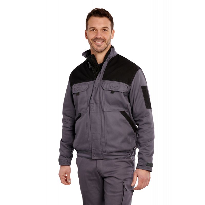 TYPHON blouson de travail majorité coton sans métal