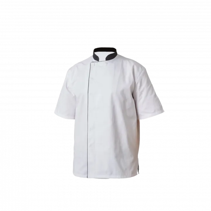 Veste De Cuisine Mixte Valin Blanc/noir