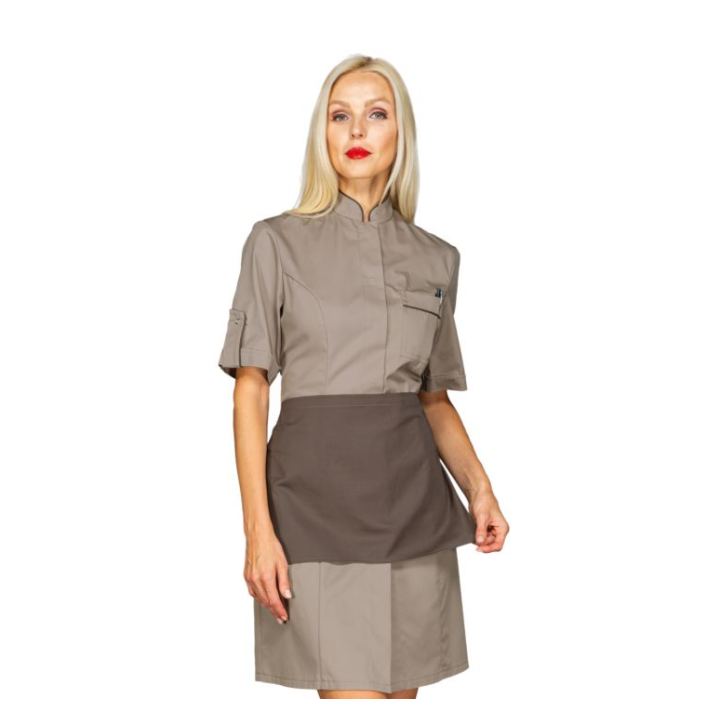 Blouse Femme De Chambre Avec Tablier Int&eacute;gr&eacute;