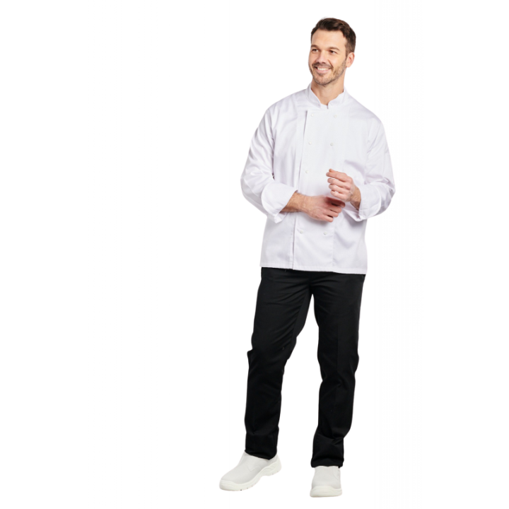 Veste De Cuisine Coton Blanc