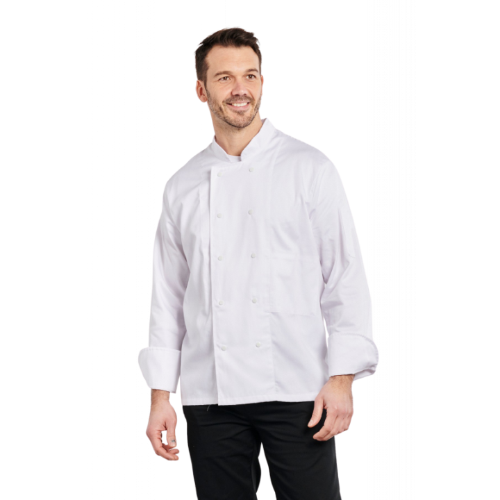 Veste De Cuisine Coton Blanc