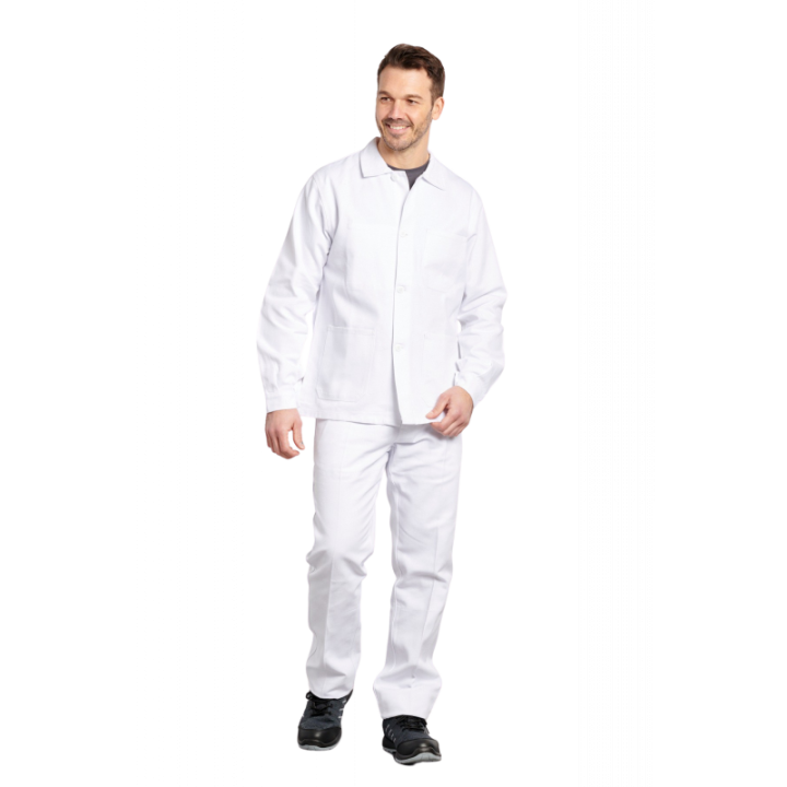 MAX Pantalon de travail homme POCHE METRE 100% coton