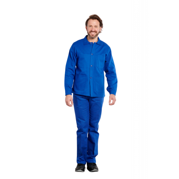 MAX Pantalon de travail homme POCHE METRE 100% coton