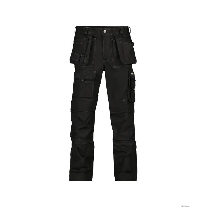 TEXAS Pantalon de travail multipoches en canvas pour homme 