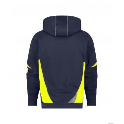 Santos Sweat-shirt Noir/jaune Fluo