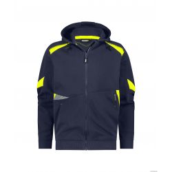 Santos Sweat-shirt Noir/jaune Fluo