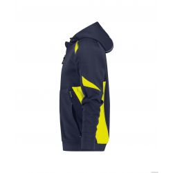 Santos Sweat-shirt Noir/jaune Fluo