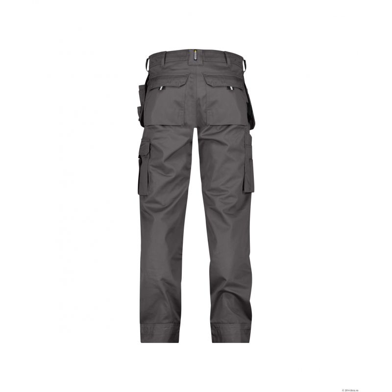 Pantalon De Travail Homme WORK IDEA - Toile Résistante, Poches Genoux, Taille Haute