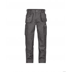 Oxford 245g/m2 Pantalon Multipoches Avec Poches Genoux