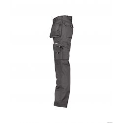 Oxford 245g/m2 Pantalon Multipoches Avec Poches Genoux