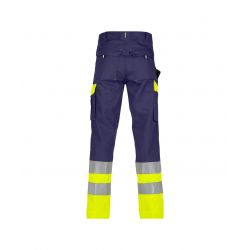 OMAHA Pantalon de travail haute visibilité polycoton