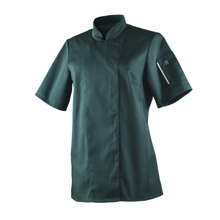 UNERA Veste de cuisine femme manches courtes