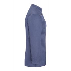 Jf 20 Veste De Cuisine Style Jean Manches Longues