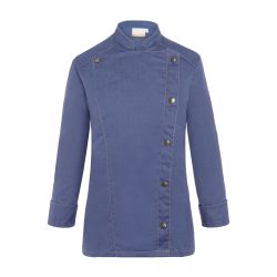 Jf 20 Veste De Cuisine Style Jean Manches Longues