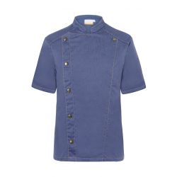 Jm 32 Veste De Cuisine Style Jean Manche Courtes Homme