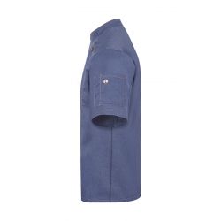 Jm 32 Veste De Cuisine Style Jean Manche Courtes Homme