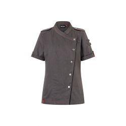 Rcjf 14 Veste De Cuisine Femme Manches Courtes