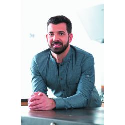 Bovi Veste De Cuisine Denim
