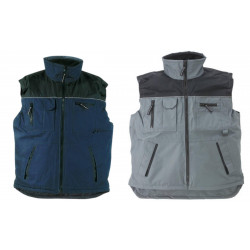 RIPSTOP gilet de travail polaire imperméable avec liseré rétroréfléchissant