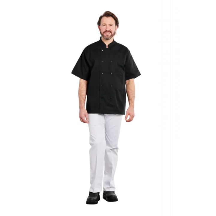 Veste De Cuiisne Mc P/c Pression