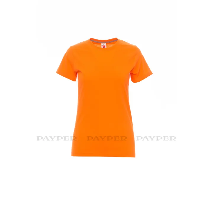 Sunset Lady Tee-shirt Cintr&eacute; Pour Femme