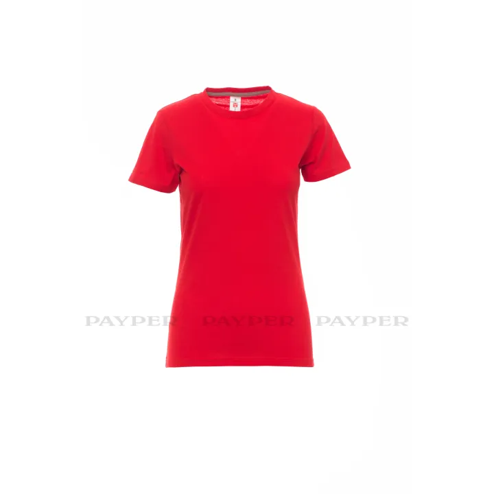 Sunset Lady Tee-shirt Cintr&eacute; Pour Femme