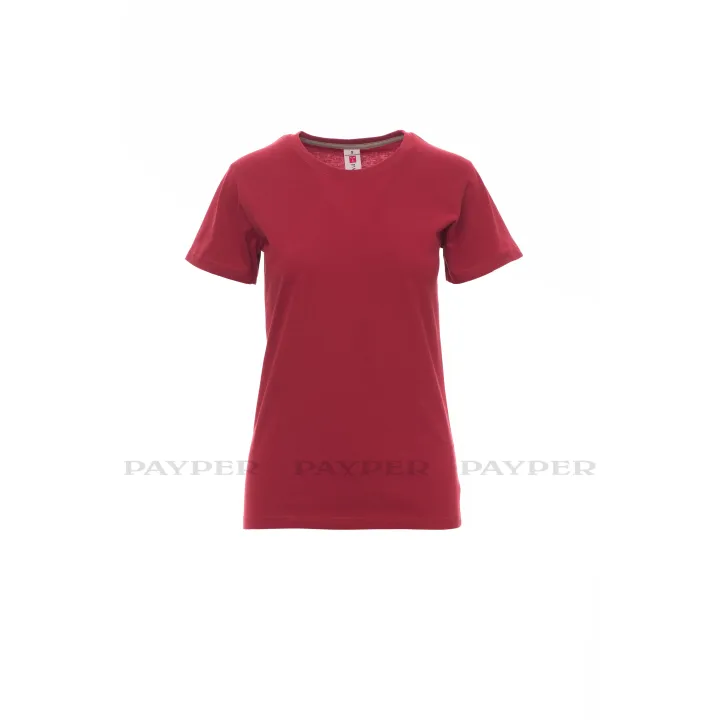 Sunset Lady Tee-shirt Cintr&eacute; Pour Femme