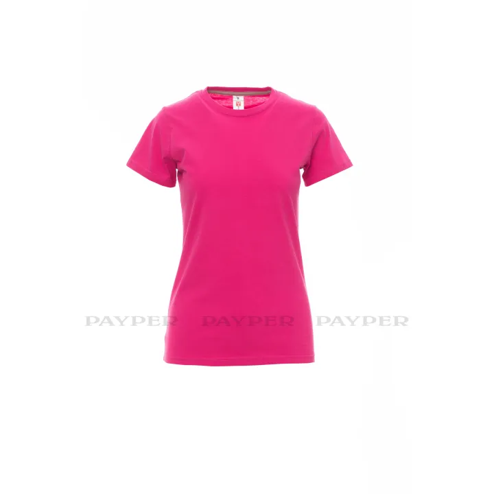 Sunset Lady Tee-shirt Cintr&eacute; Pour Femme