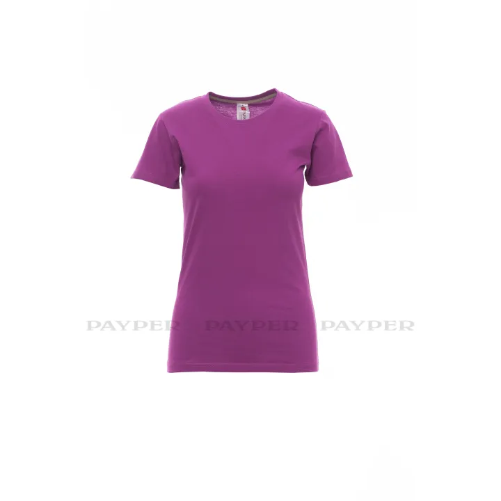Sunset Lady Tee-shirt Cintr&eacute; Pour Femme