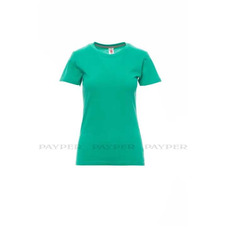 Sunset Lady Tee-shirt Cintr&eacute; Pour Femme