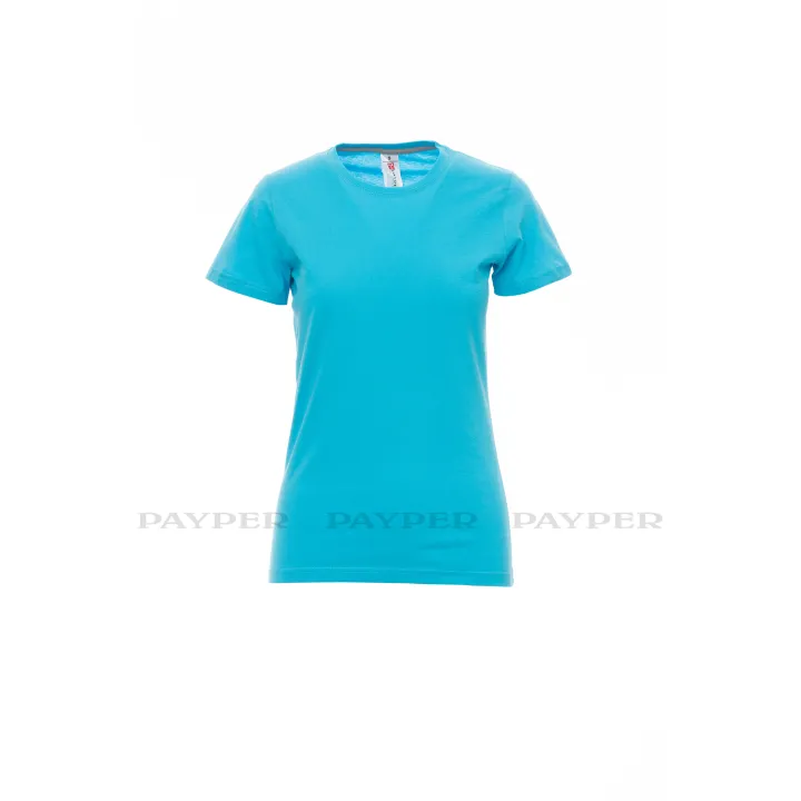 Sunset Lady Tee-shirt Cintr&eacute; Pour Femme