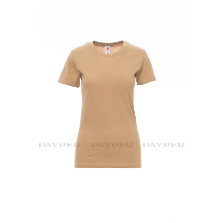 Sunset Lady Tee-shirt Cintr&eacute; Pour Femme
