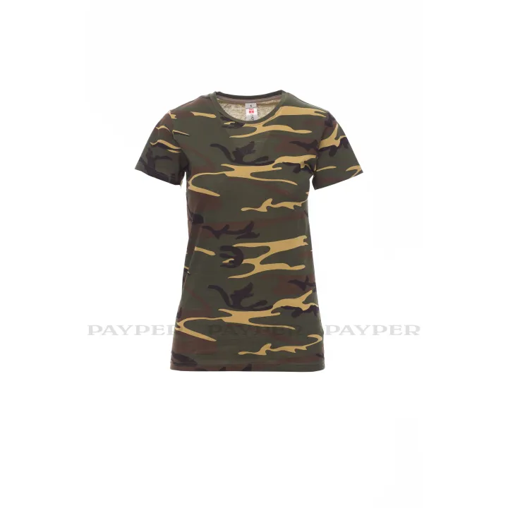 Sunset Lady Tee-shirt Cintr&eacute; Pour Femme