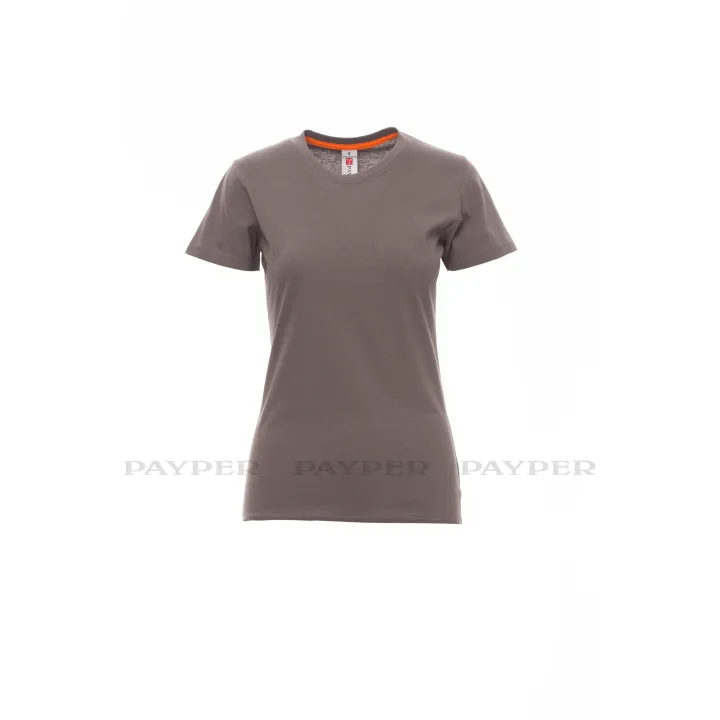 Sunset Lady Tee-shirt Cintr&eacute; Pour Femme