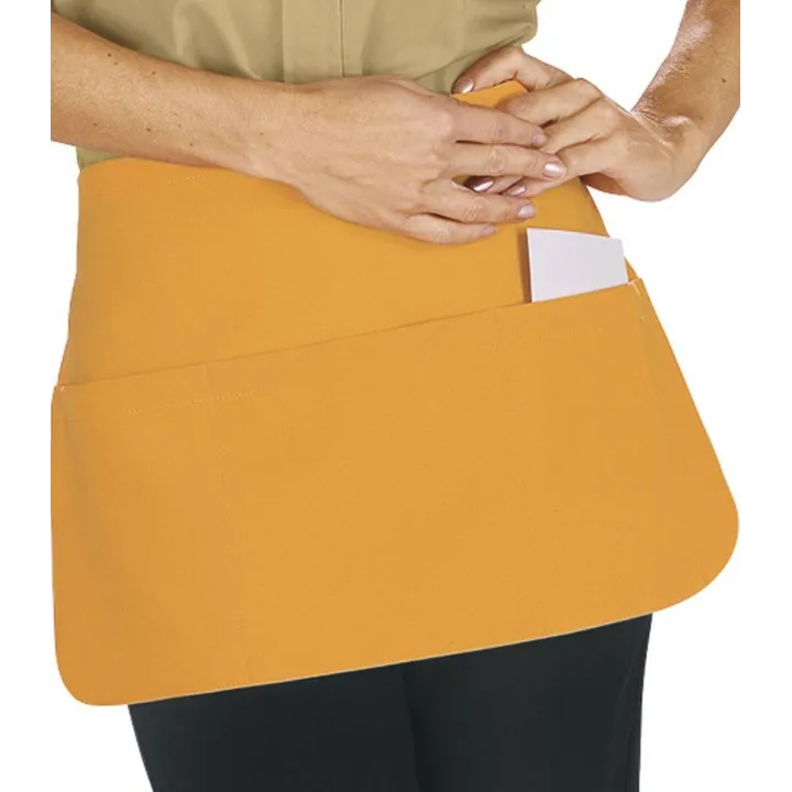 PUB Tablier de service restauration,caf&eacute; polyester 3 poches