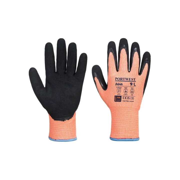 Gants Nitrile Vis-tex Hiver A646